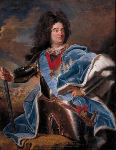 Hyacinthe Rigaud Portrait of Claude de Villars oil painting picture